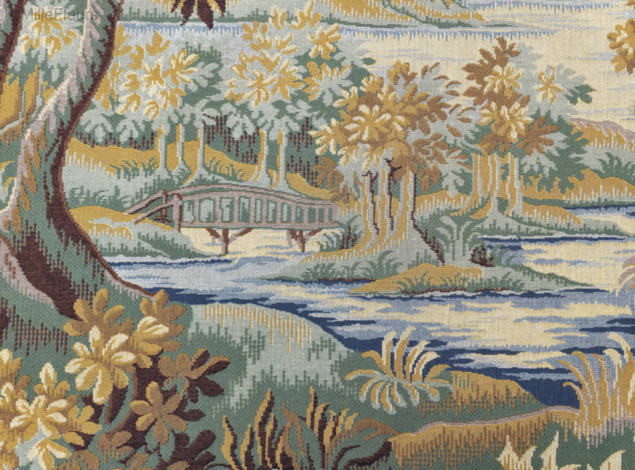 La Forêt de Clairmarais Tapisseries murales Verdures - Mille Fleurs Tapestries