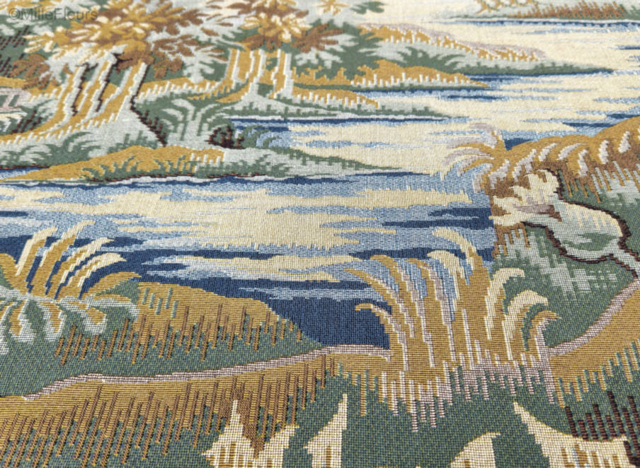 El Bosque de Clairmarais Tapices de pared Verdure - Mille Fleurs Tapestries
