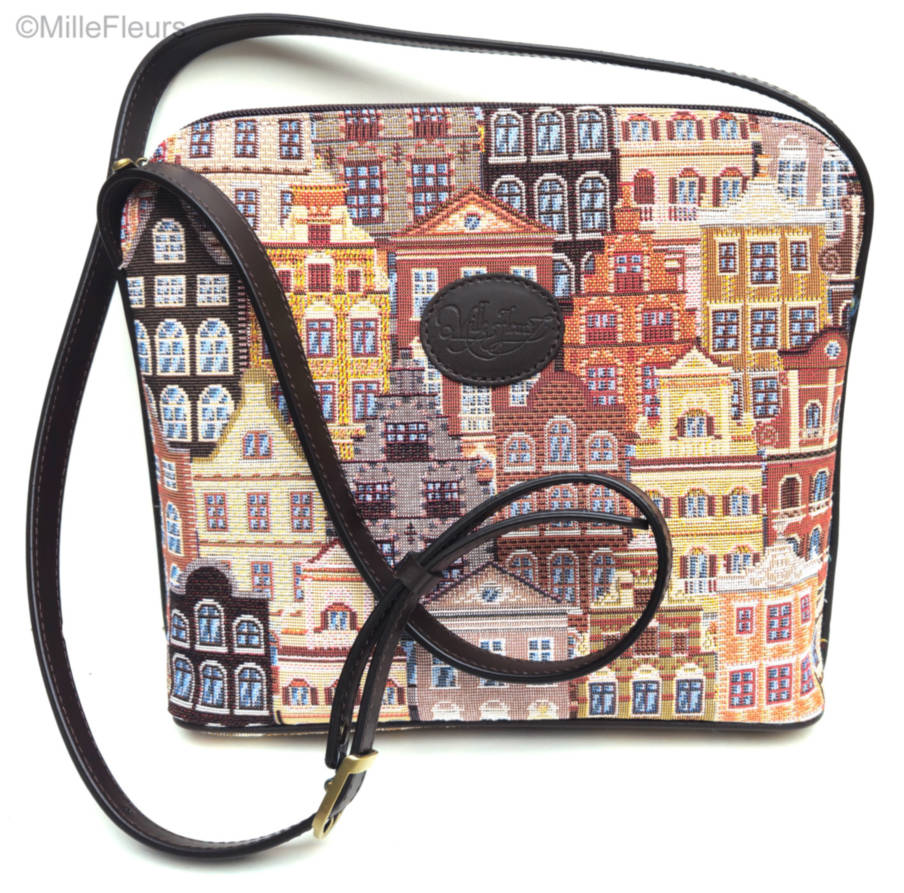 schoudertas Handtassen Brugse Charme - Mille Fleurs Tapestries