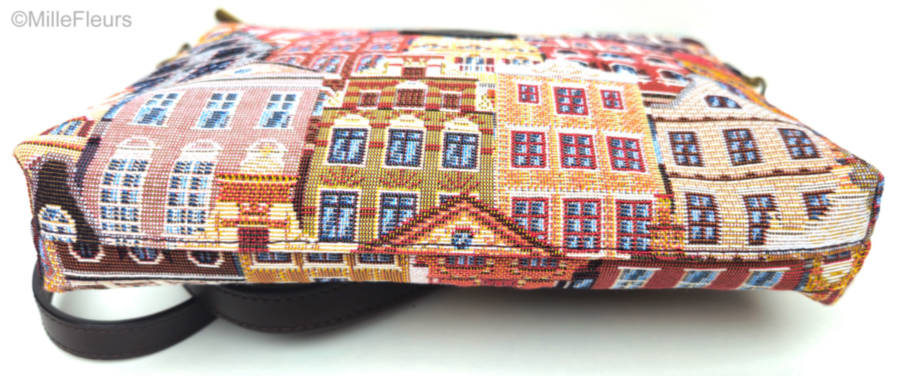 schoudertas Handtassen Brugse Charme - Mille Fleurs Tapestries