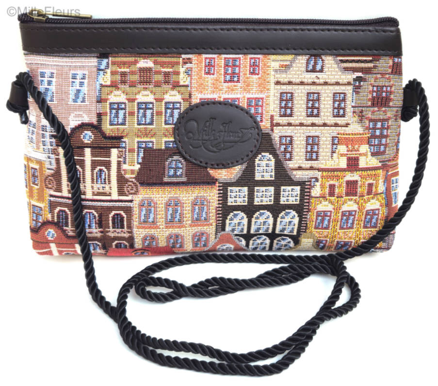 cord strap purse Bags & purses Bruges Charm - Mille Fleurs Tapestries