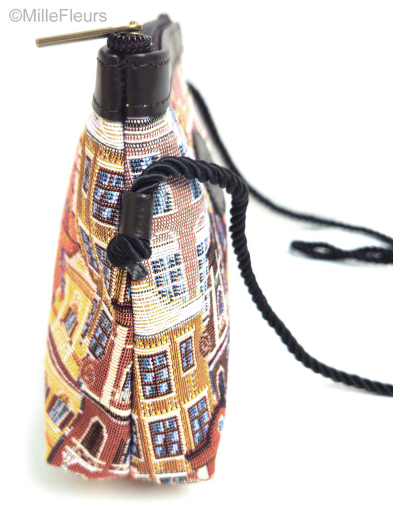 cord strap purse Bags & purses Bruges Charm - Mille Fleurs Tapestries