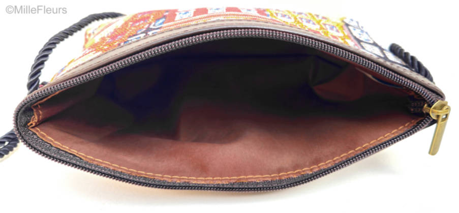 cord strap purse Bags & purses Bruges Charm - Mille Fleurs Tapestries