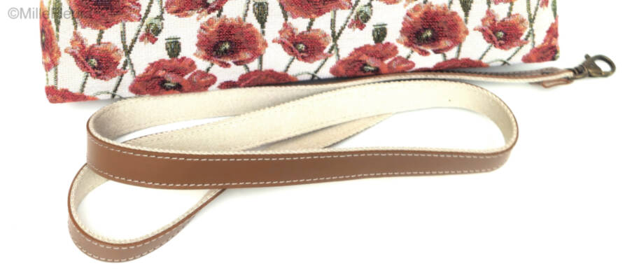 handbag with extra strap, beige Bags & purses Flanders Fields - Mille Fleurs Tapestries