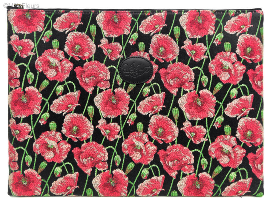 MacBook sleeve Bags & purses Poppy Garden - Mille Fleurs Tapestries