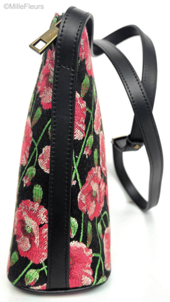 schoudertas Handtassen Tuin van Klaprozen - Mille Fleurs Tapestries