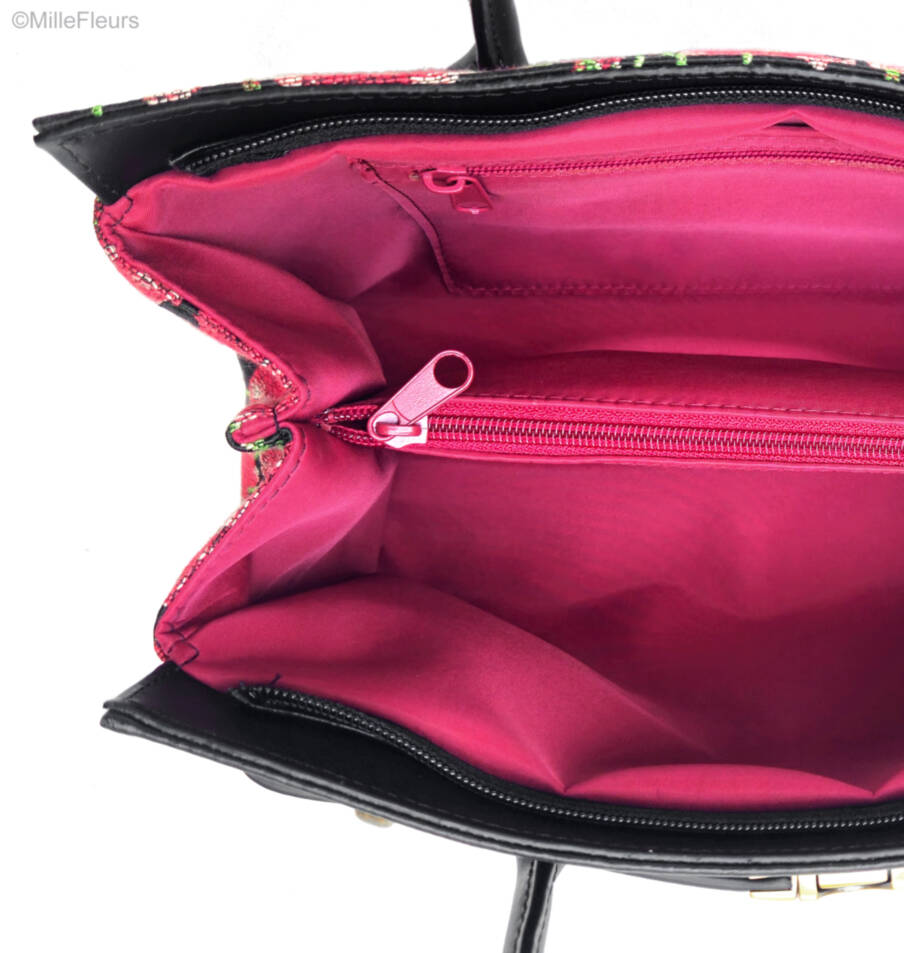 handbag with extra strap Bags & purses Poppy Garden - Mille Fleurs Tapestries
