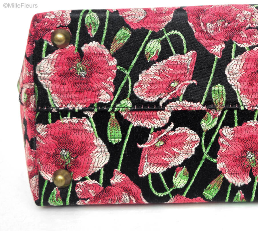 handtas Handtassen Tuin van Klaprozen - Mille Fleurs Tapestries