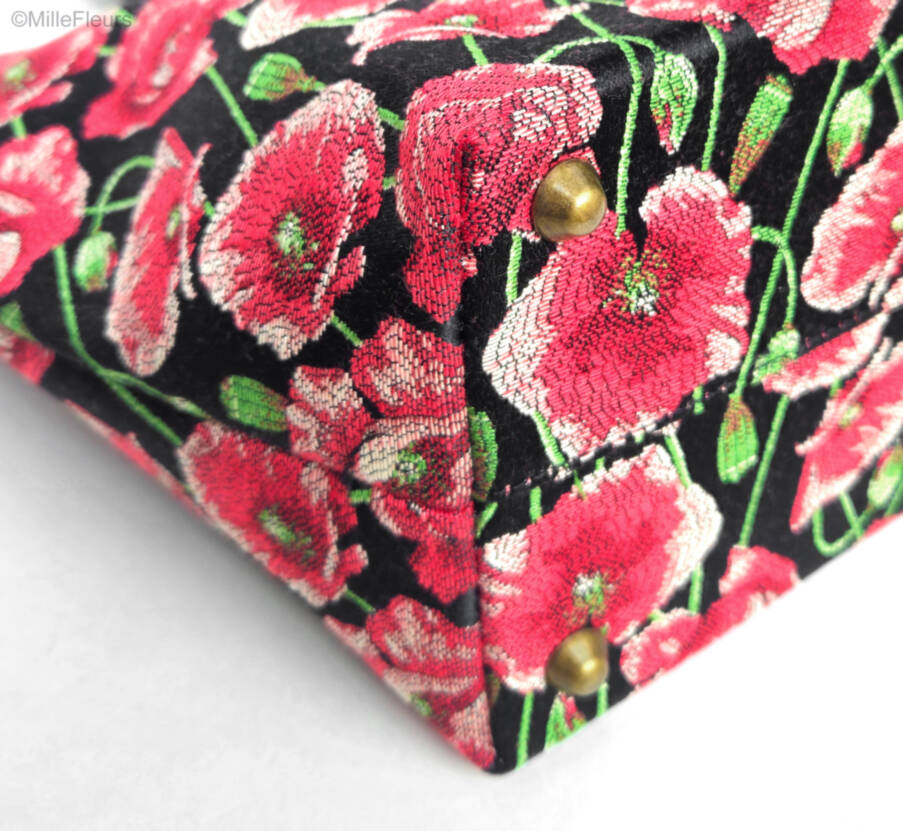 handtas Handtassen Tuin van Klaprozen - Mille Fleurs Tapestries