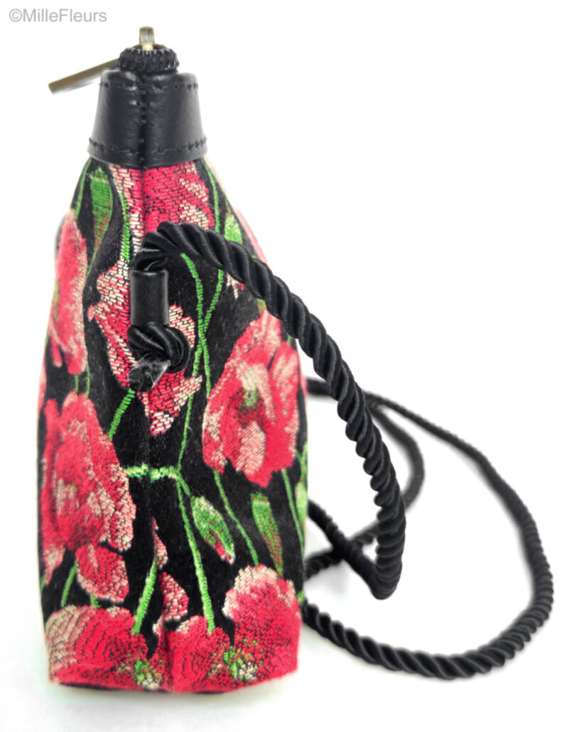 koordtasje Handtassen Tuin van Klaprozen - Mille Fleurs Tapestries
