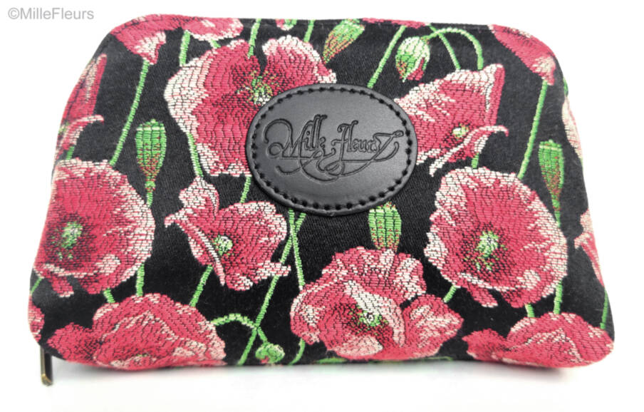zip pouch Bags & purses Poppy Garden - Mille Fleurs Tapestries
