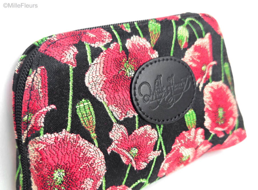 zip pouch Bags & purses Poppy Garden - Mille Fleurs Tapestries