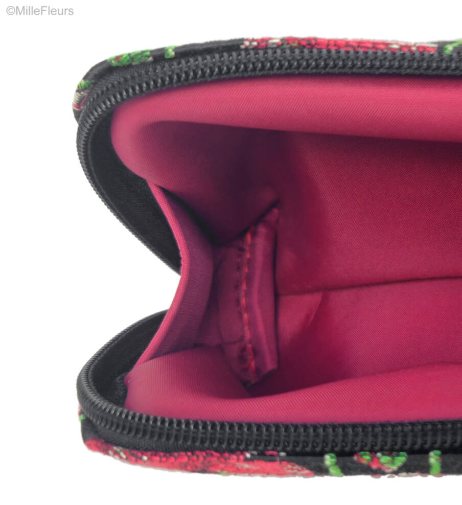 zip pouch Bags & purses Poppy Garden - Mille Fleurs Tapestries