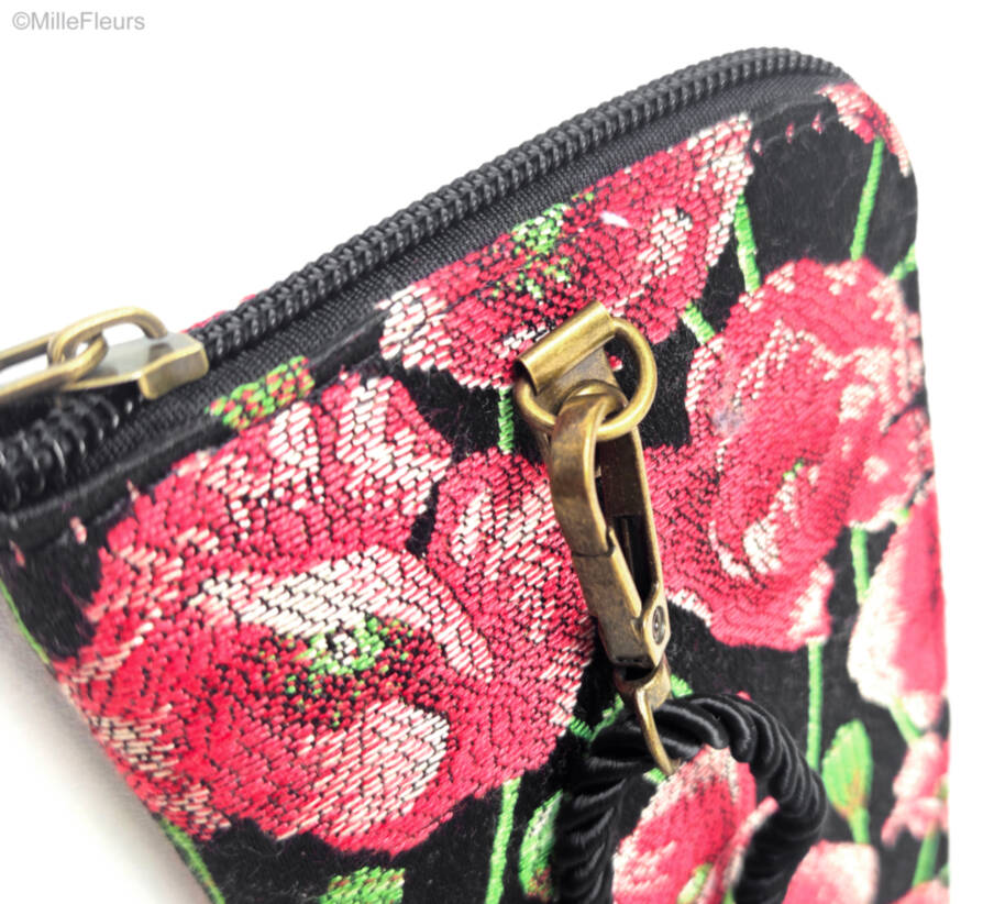 tasje met koordje Handtassen Tuin van Klaprozen - Mille Fleurs Tapestries