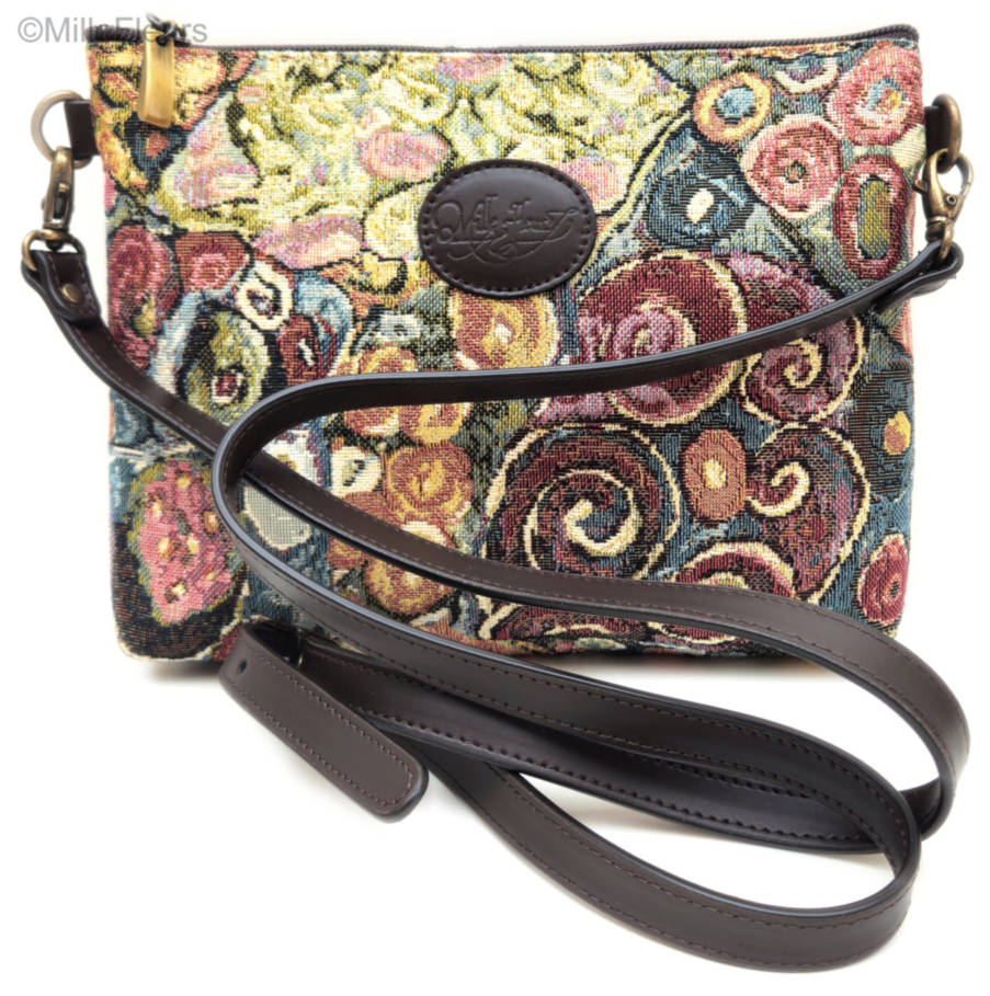 Shoulder bag Bags & purses Virgins (Gustav Klimt) - Mille Fleurs Tapestries
