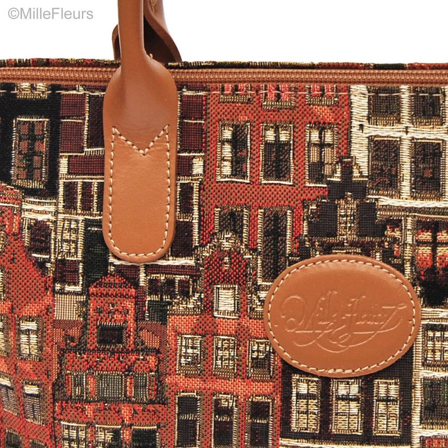 handbag Bags & purses Flemish Houses - Mille Fleurs Tapestries