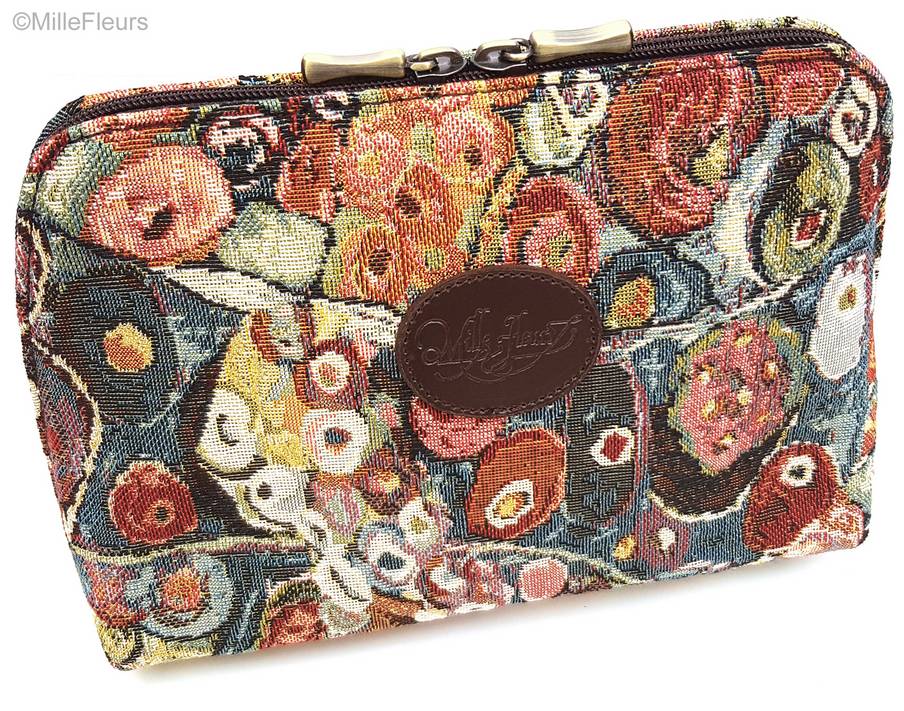 make-up tas Handtassen Gustav Klimt - Mille Fleurs Tapestries