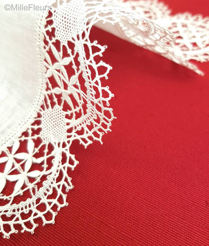 Rectangular Cluny Lace Cluny Lace - Mille Fleurs Tapestries
