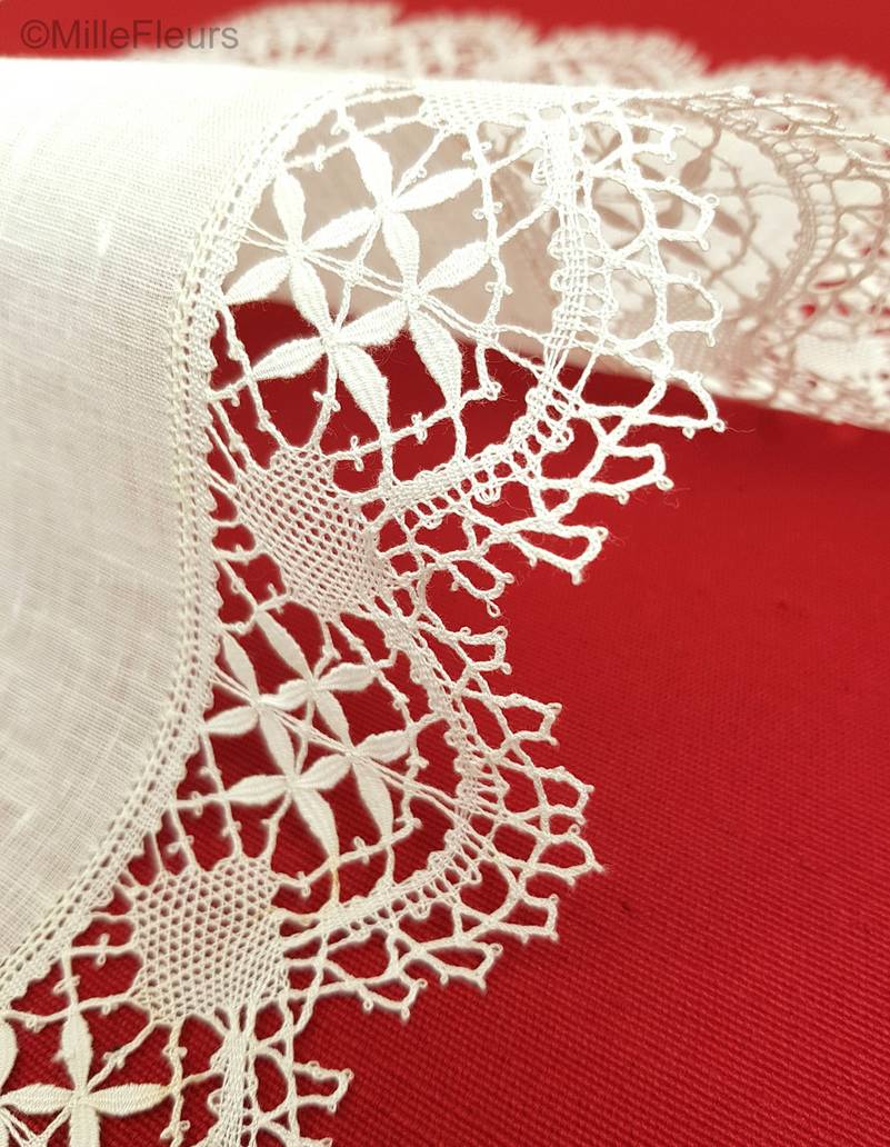Rectangular Cluny Lace Cluny Lace - Mille Fleurs Tapestries