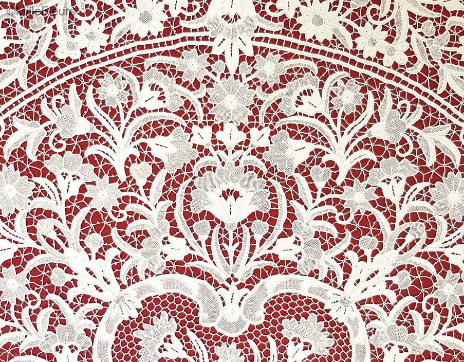 Mantel Redondo Accesorios Encajes point de Venise - Mille Fleurs Tapestries