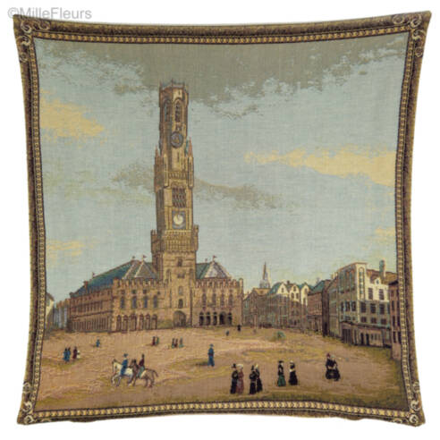 Market Square of Bruges 1878