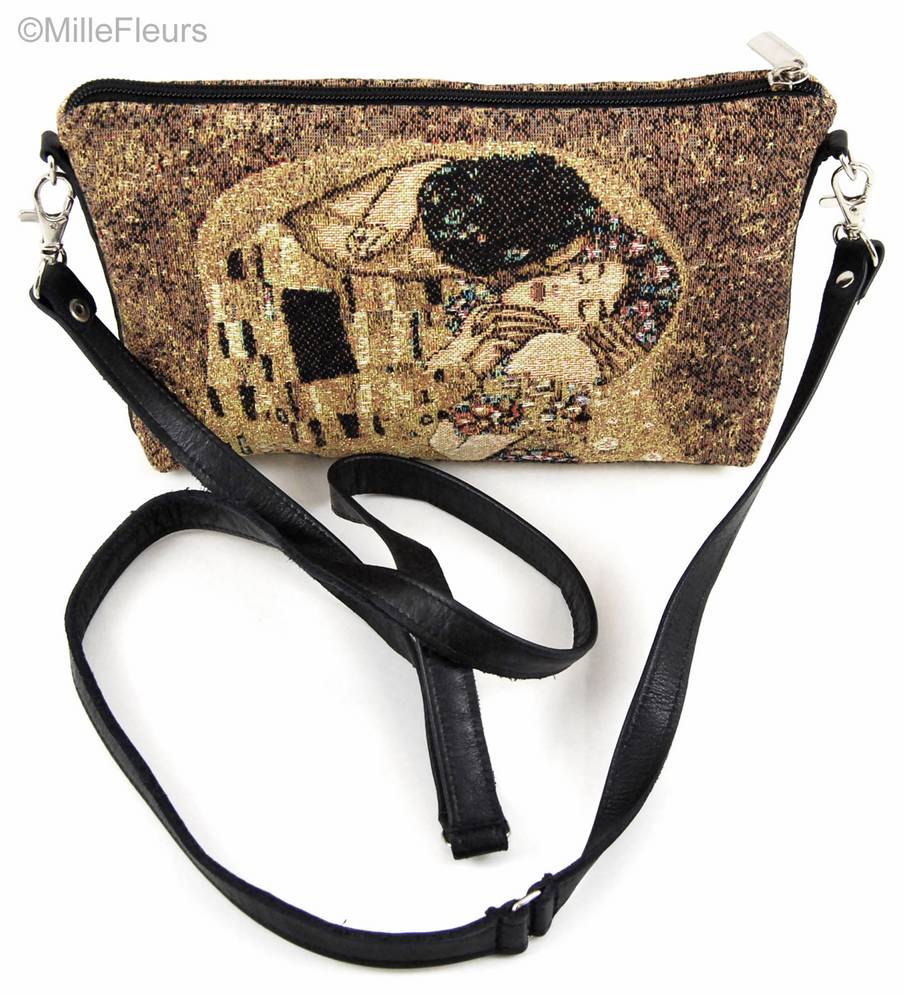 The Kiss (Klimt) Bags & purses Evening Bags Melanie - Mille Fleurs Tapestries