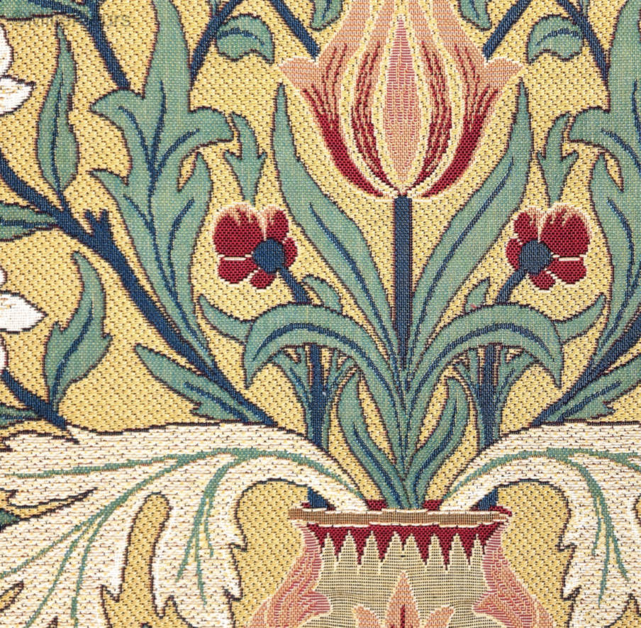 Floralie (William Morris) Fundas de cojín William Morris & Co - Mille Fleurs Tapestries