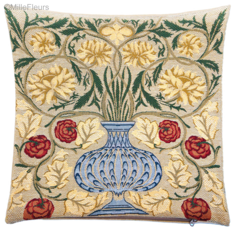 Flowerpot (William Morris) Tapestry cushions William Morris & Co - Mille Fleurs Tapestries