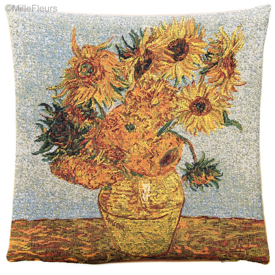 Tournesols (Van Gogh) Housses de coussin Vincent Van Gogh - Mille Fleurs Tapestries