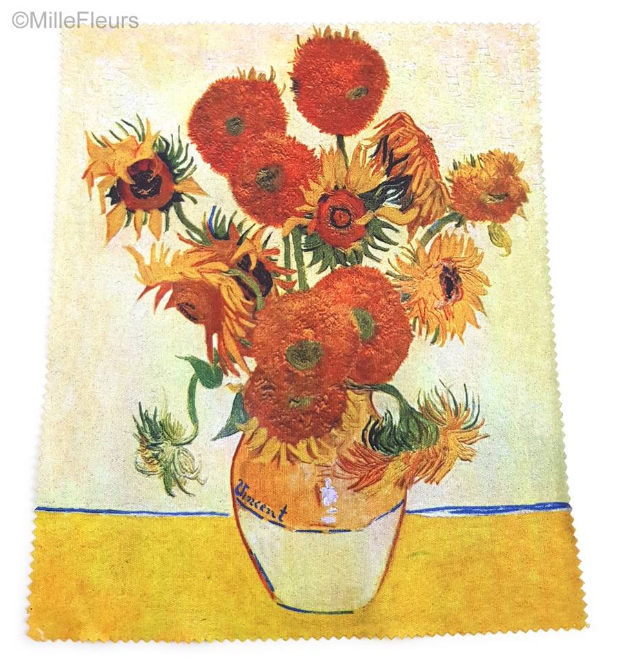 Zonnebloemen (Vincent Van Gogh) Accessoires Brillenkassen - Mille Fleurs Tapestries