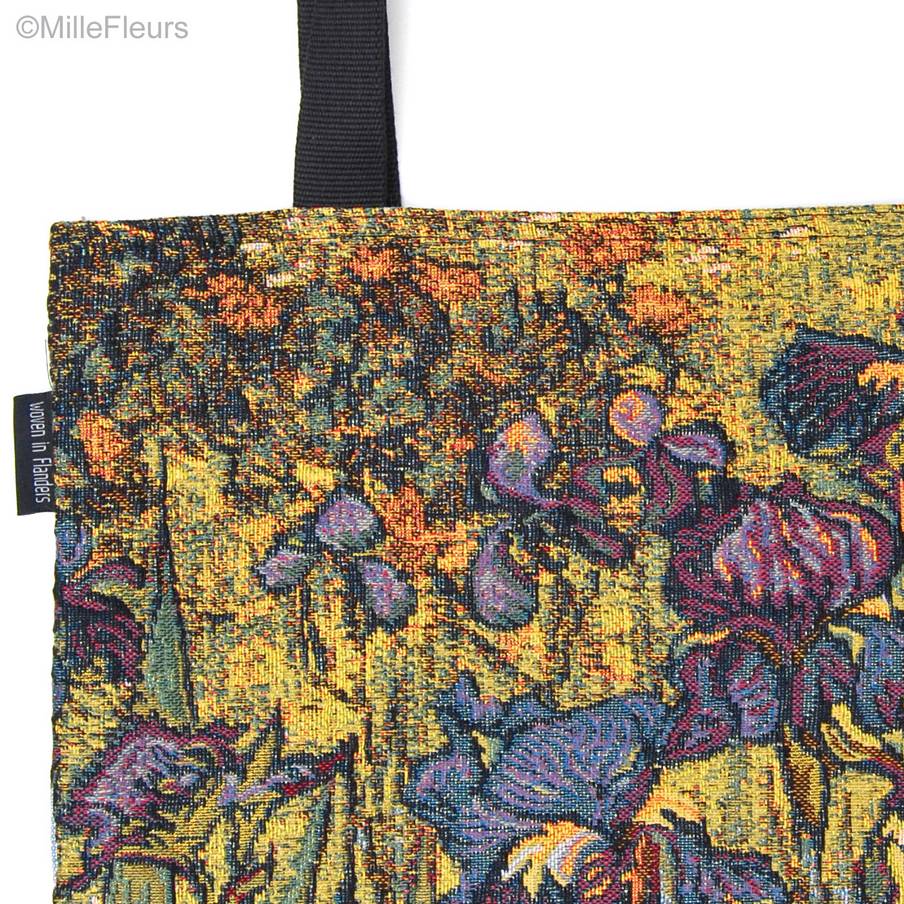 Iris (Van Gogh) Shoppers Vincent Van Gogh - Mille Fleurs Tapestries