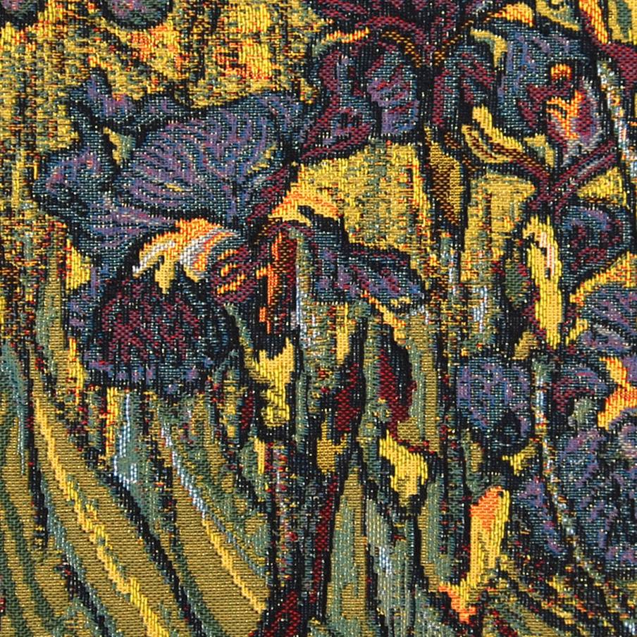 Lirios (Van Gogh) Fundas de cojín Vincent Van Gogh - Mille Fleurs Tapestries