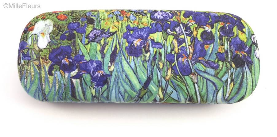 Irissen (Vincent van Gogh) Accessoires Brillenkassen - Mille Fleurs Tapestries