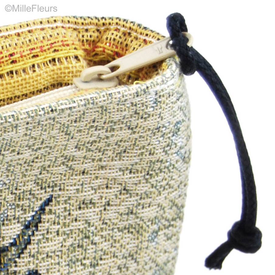 Lirios (Van Gogh) Bolsas de Maquillaje Estuches con Cremallera - Mille Fleurs Tapestries