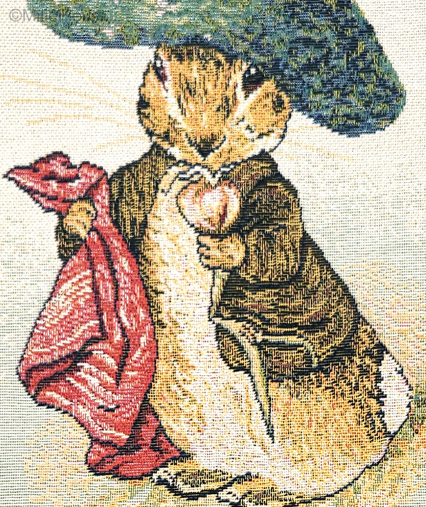 Bunny (Beatrice Potter) Housses de coussin Beatrix Potter - Mille Fleurs Tapestries