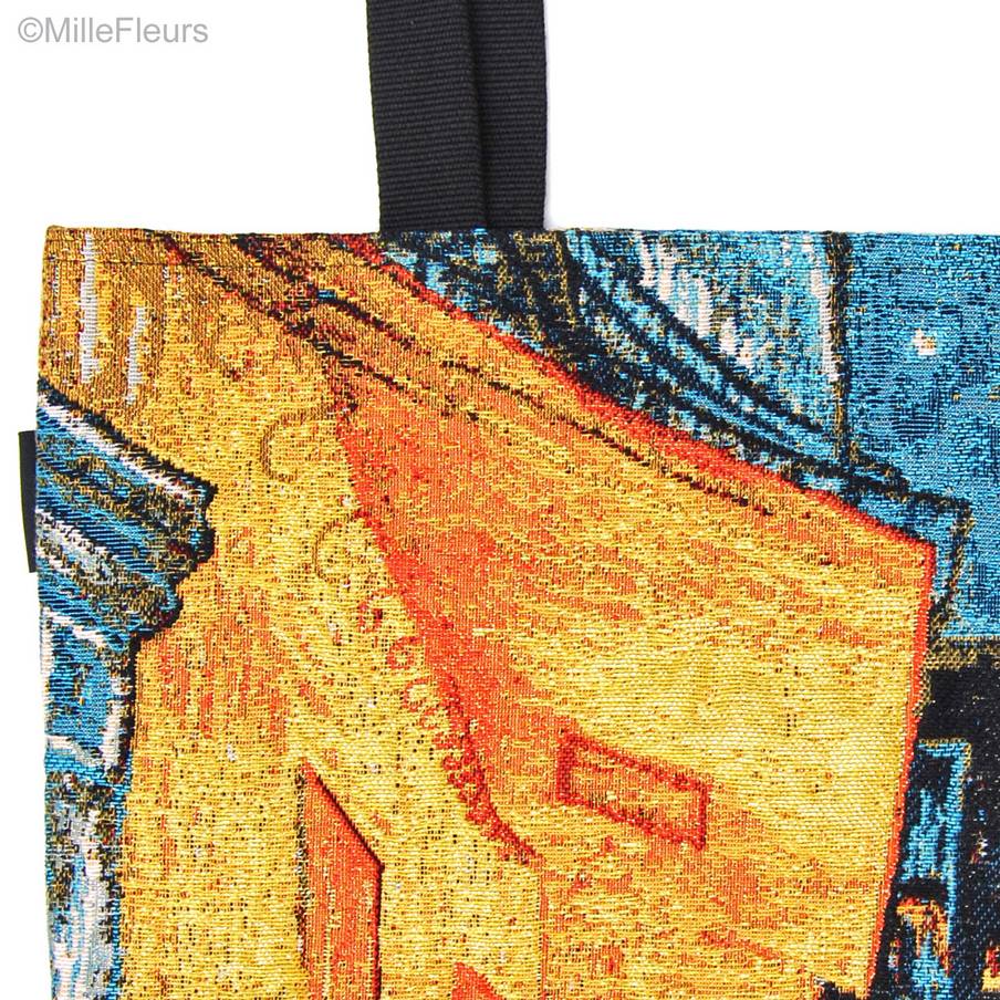 Terrasse du Café le Soir Shoppers Vincent Van Gogh - Mille Fleurs Tapestries