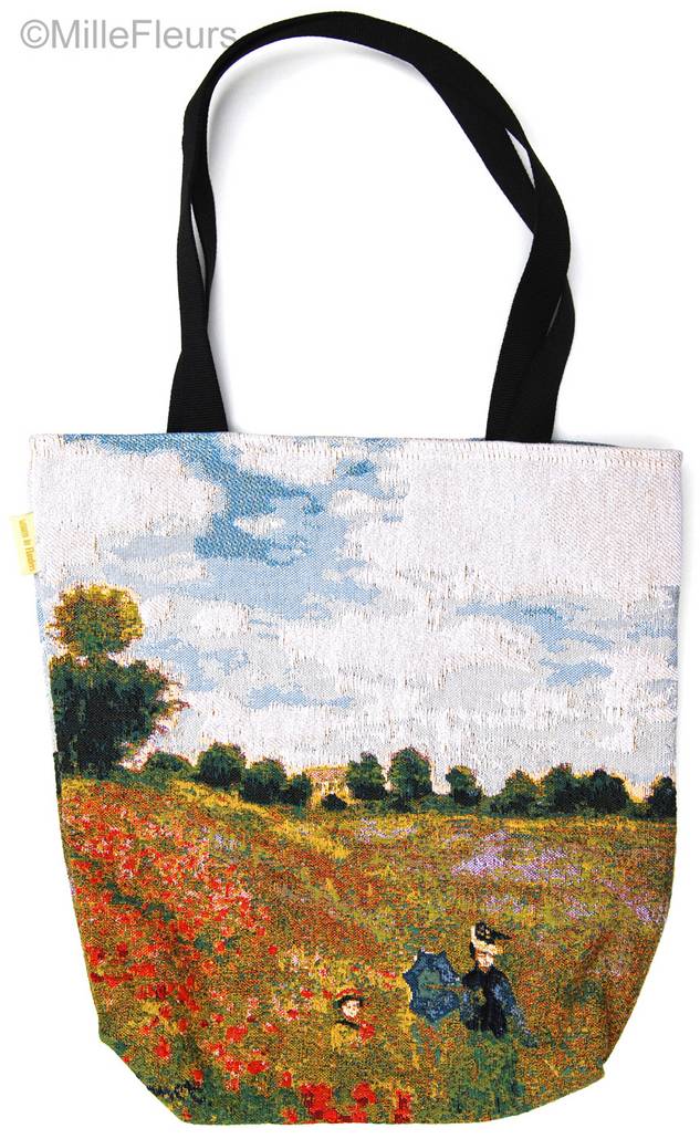 Klaprozen Veld (Monet) Shoppers Meesterwerken - Mille Fleurs Tapestries