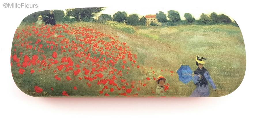 Coquelicots (Monet) Accessoires Etuis à lunettes - Mille Fleurs Tapestries