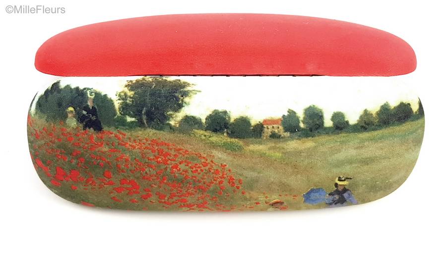 Coquelicots (Monet) Accessoires Etuis à lunettes - Mille Fleurs Tapestries