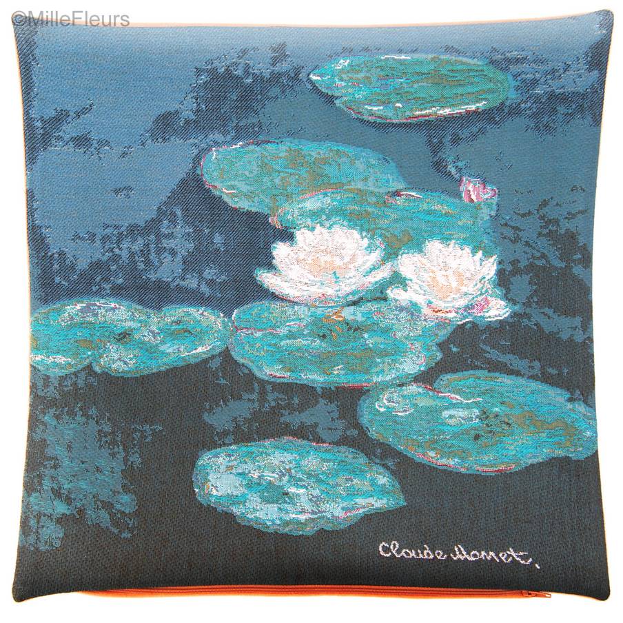 Nenúfares (Monet) Fundas de cojín Claude Monet - Mille Fleurs Tapestries