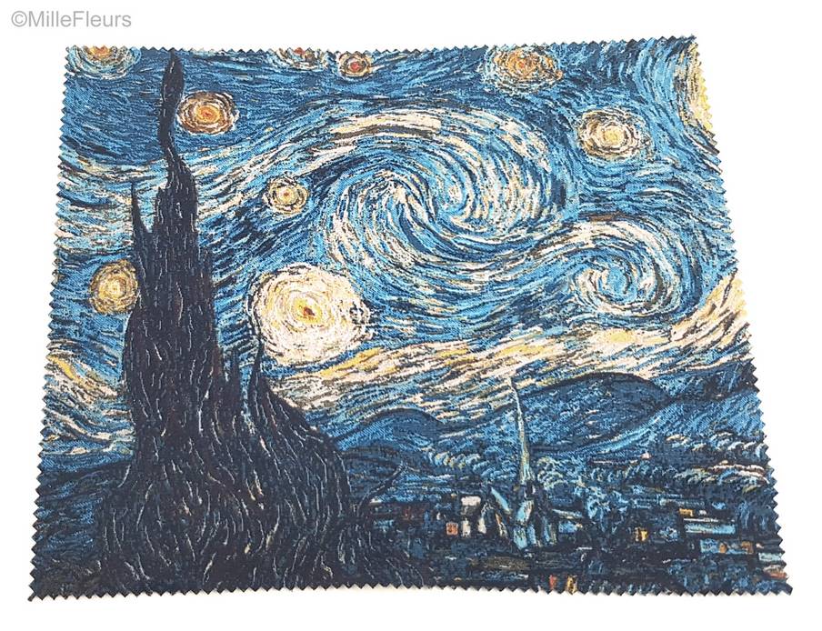 Nuit étoilée (Van Gogh) Accessoires Etuis à lunettes - Mille Fleurs Tapestries