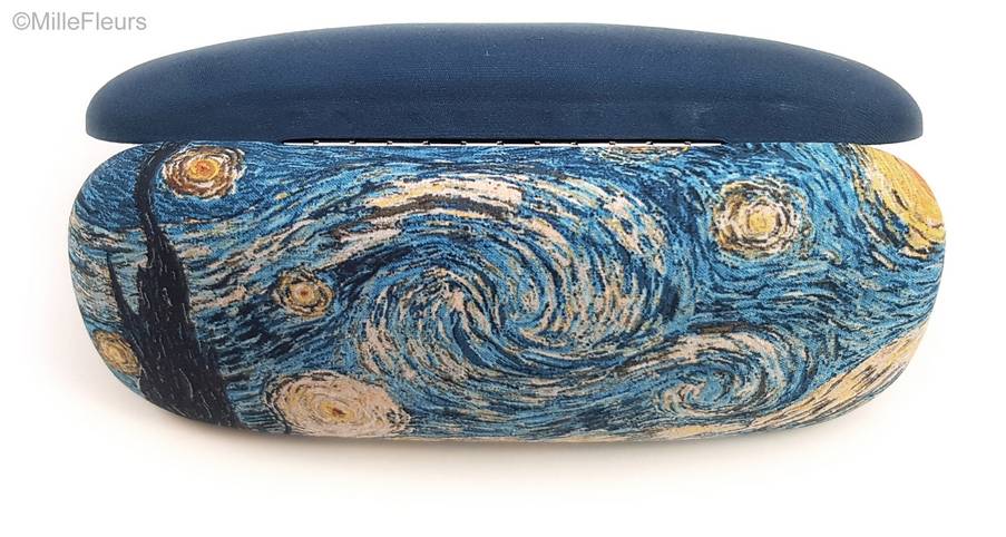 Noche Estrellada (Vincent Van Gogh) Accesorios Estuches para gafas - Mille Fleurs Tapestries