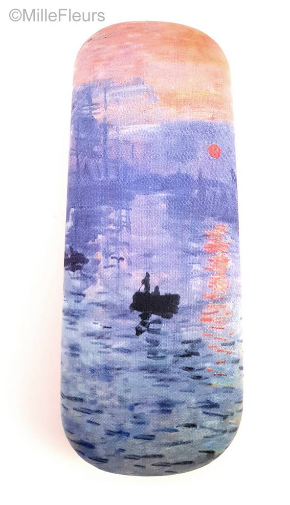 Lever du soleil (Monet) Accessoires Etuis à lunettes - Mille Fleurs Tapestries