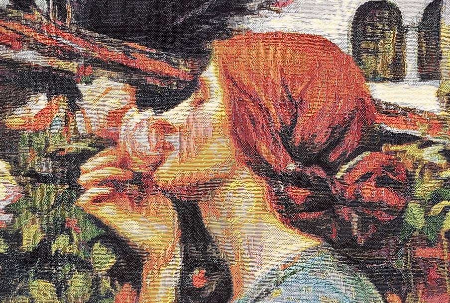 Alma de la Rosa (Waterhouse) Fundas de cojín Obras Maestras - Mille Fleurs Tapestries