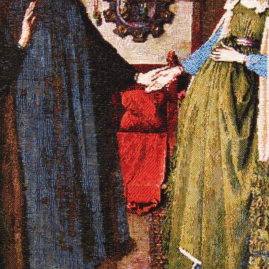 Giovanni Arnolfini (van Eyck) Kussenslopen Meesterwerken - Mille Fleurs Tapestries