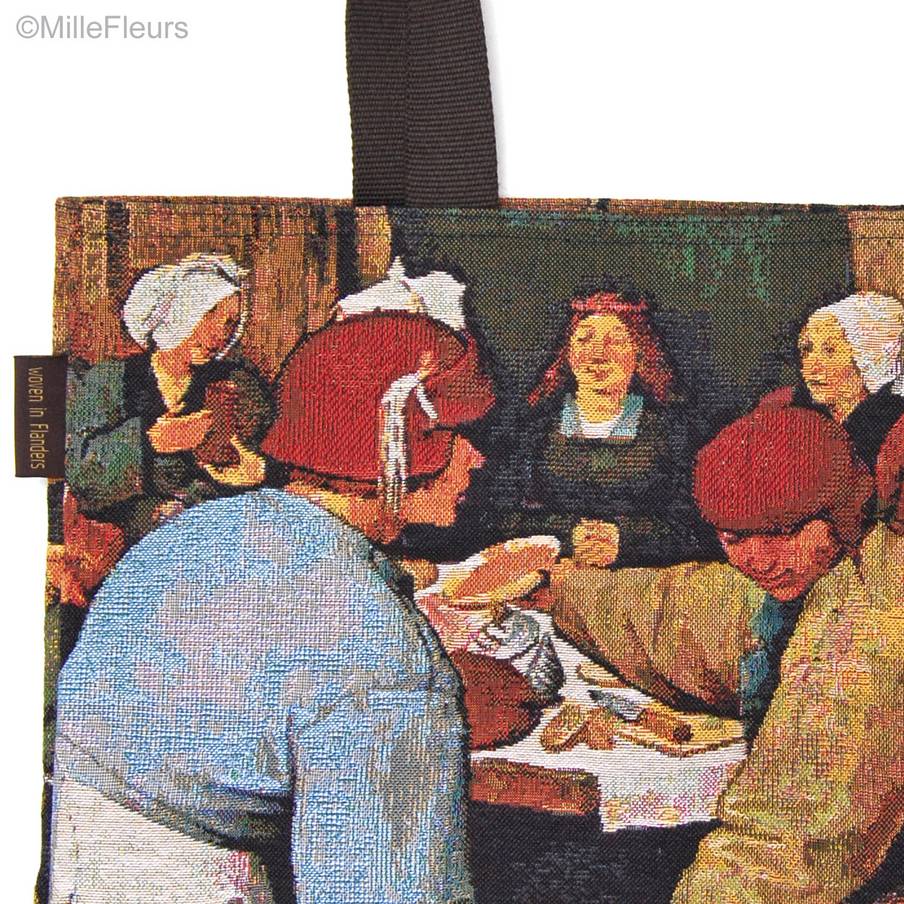 Le Repas de Noce (Brueghel) Shoppers *** LIQUIDATION *** - Mille Fleurs Tapestries