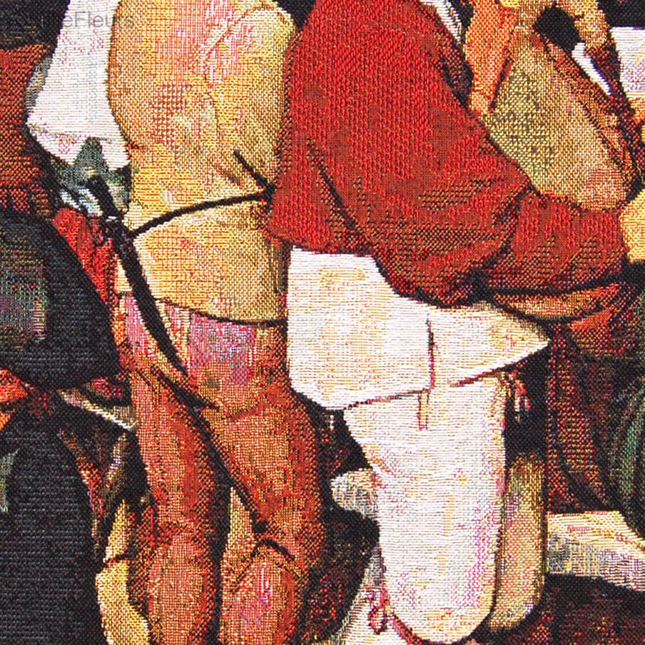 De Boerenbruiloft (Brueghel) Kussenslopen Meesterwerken - Mille Fleurs Tapestries