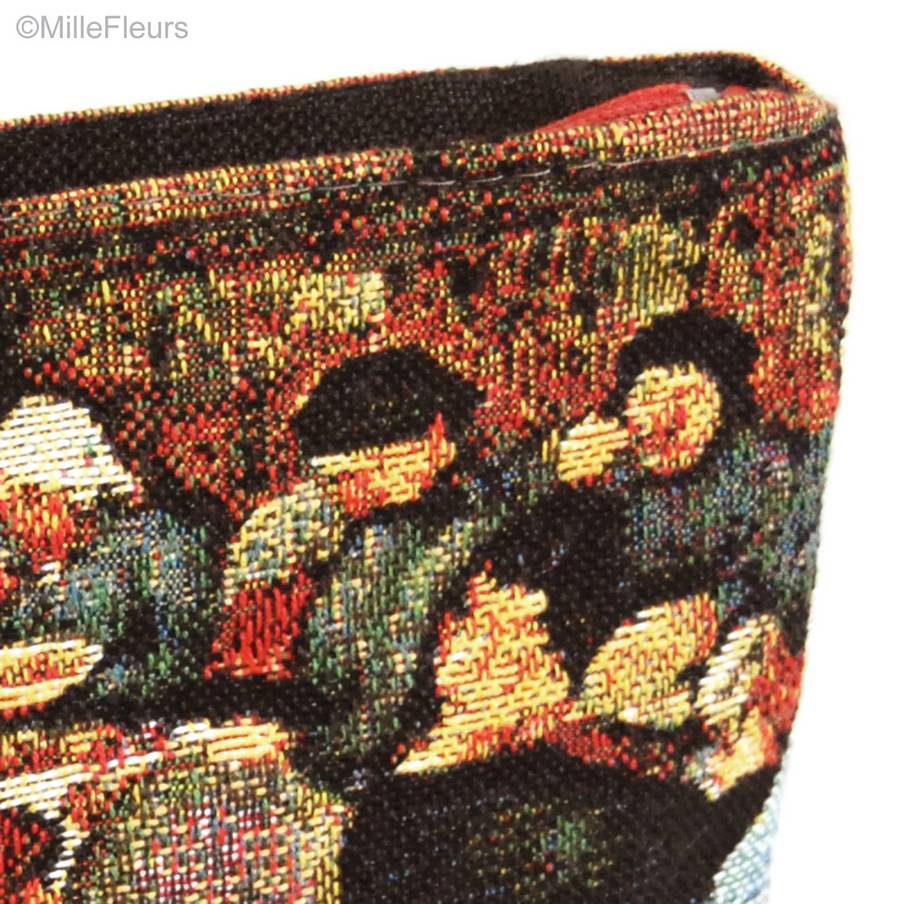 La Boda Campesina (Brueghel) Bolsas de Maquillaje Estuches con Cremallera - Mille Fleurs Tapestries