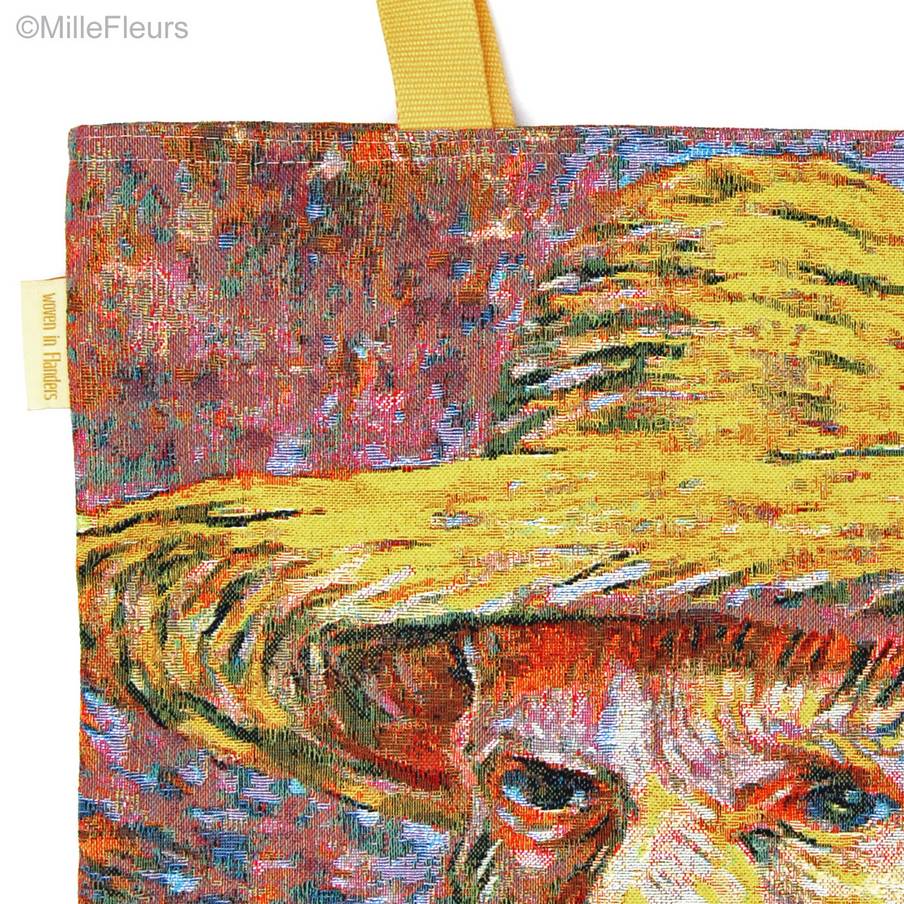 Autoportrait (Van Gogh) Shoppers Vincent Van Gogh - Mille Fleurs Tapestries