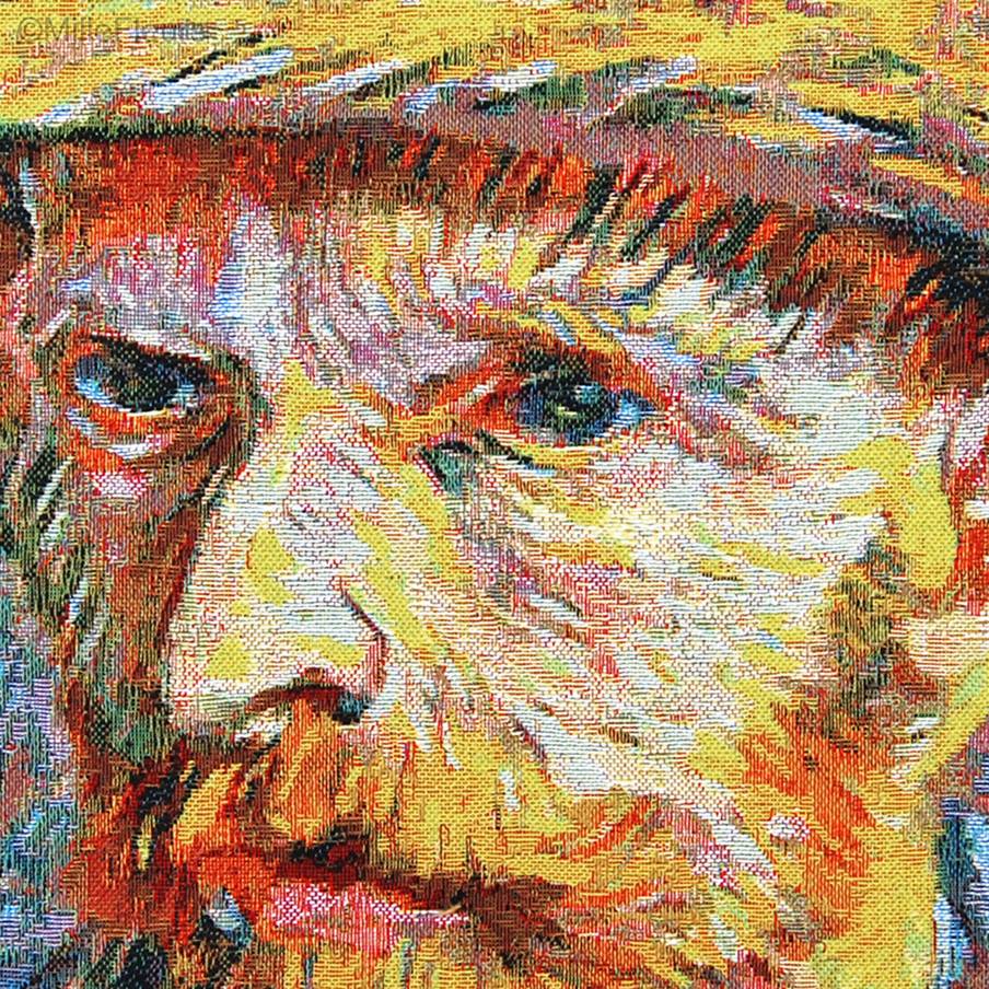 Self-portrait (Van Gogh) Tapestry cushions Vincent Van Gogh - Mille Fleurs Tapestries